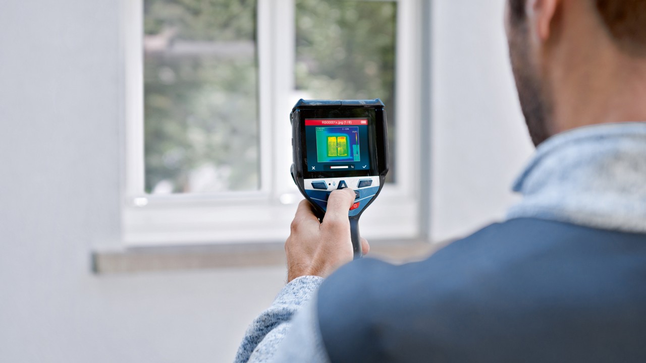 Thermografie – Wärmebildanalyse mit Bosch GTC 600